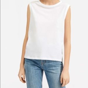 Everlane The Air Muscle Tank Small in White